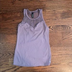 Mauve work out shirt